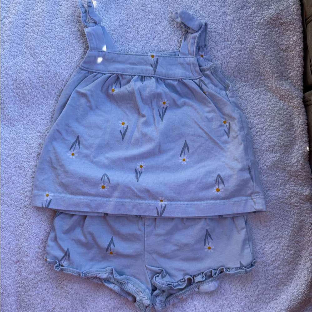 Carter's Light Blue Baby Outfit